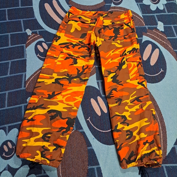 🌈ROTHCO CAMO CARGO PANTS-M - Picture 3 of 6